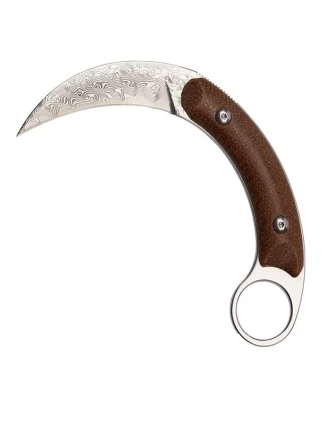 Nóż Karambit ze stali damasceńskiej TAKOMA N-955